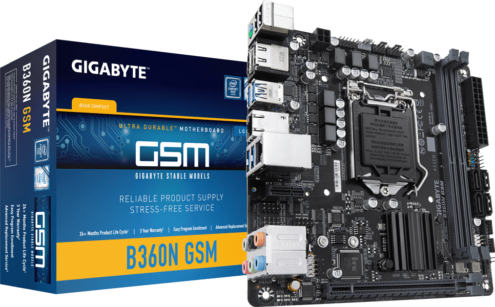 Motherboard - B360N GSM