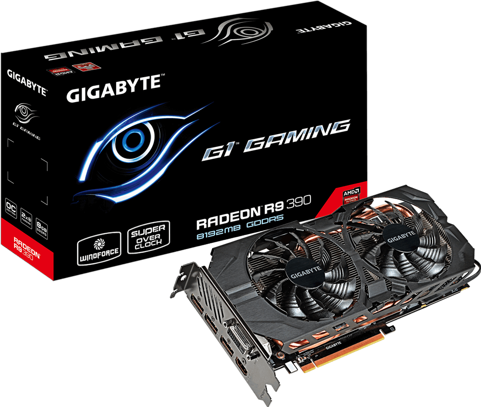 Tarjetas de Video - GV-R939G1 GAMING-8GD
