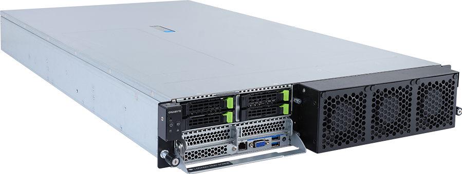 HPC/AI Server - 3rd Gen Intel® Xeon® Scalable - 2U DP HGX™ A100 80GB 4-GPU - G262-IR0