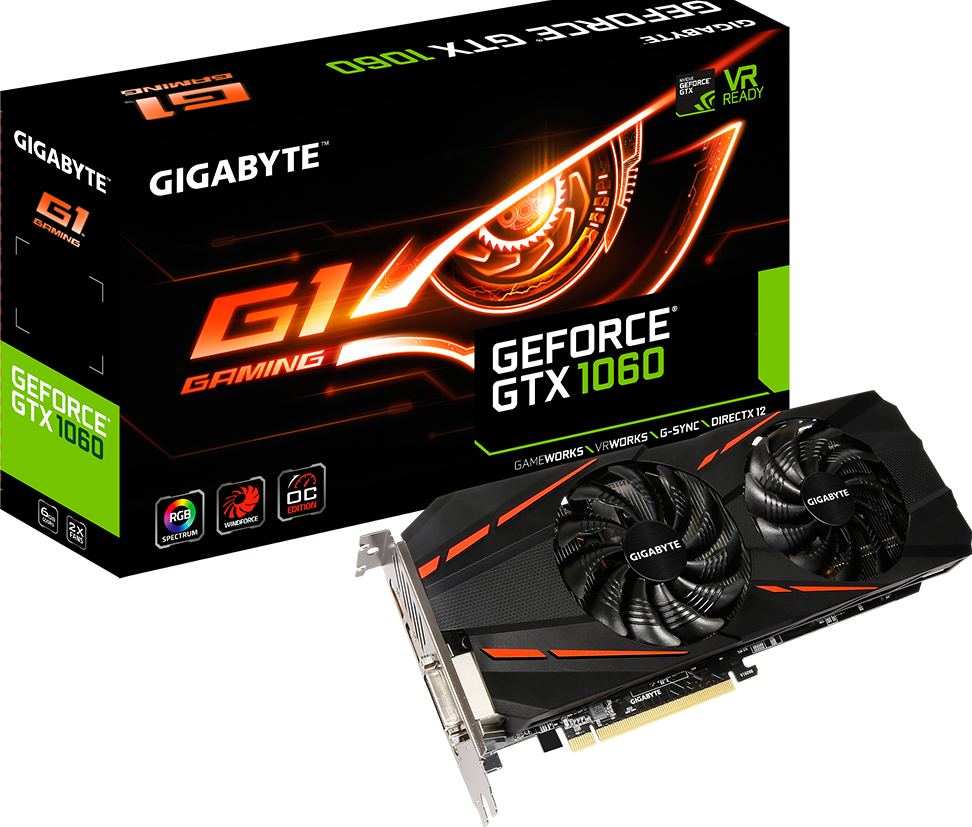 Graphics Card - GeForce® GTX 1060 G1 Gaming 6G