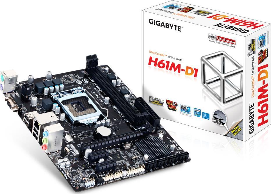 主機板 - GA-H61M-D1