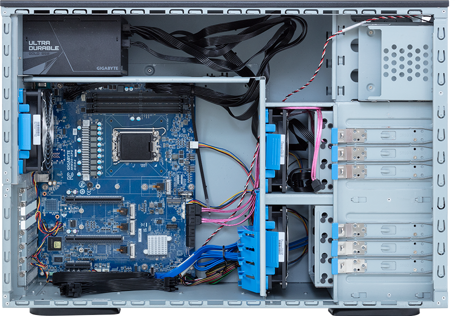 Mainstream Workstation - 14th/13th/12th Gen Intel® Core™ - UP 1 x PCIe Gen5 GPU - W533-W30-AA01