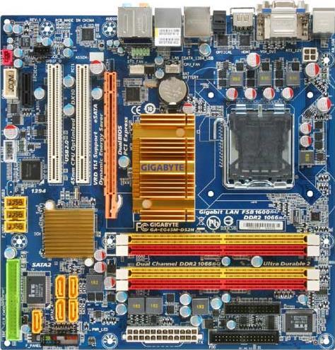 Tarjetas Madre - GA-EG45M-DS2H