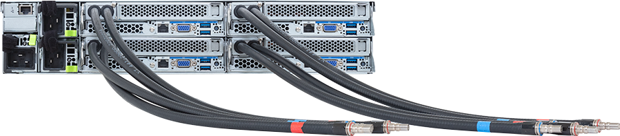 High Density Arm Server - NVIDIA Grace™ CPU Superchip - 2U 4-Node 16-Bay Gen5 NVMe DLC - H263-V60-LAW1