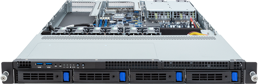 Rack Server - Intel® Xeon® 6300/E-2400 - 1U UP 1 x PCIe Gen5 GPU - R133-X13-AAB1