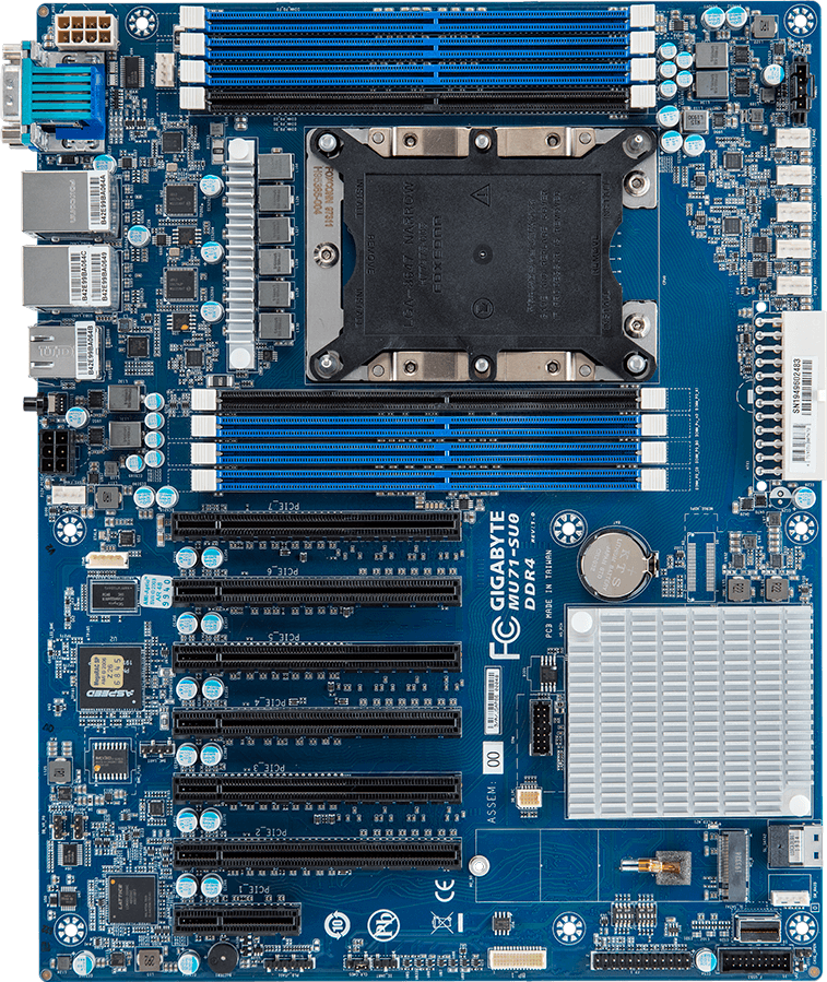 Motherboard - 2nd/1st Gen Intel® Xeon® Scalable - ATX UP - MU71-SU0