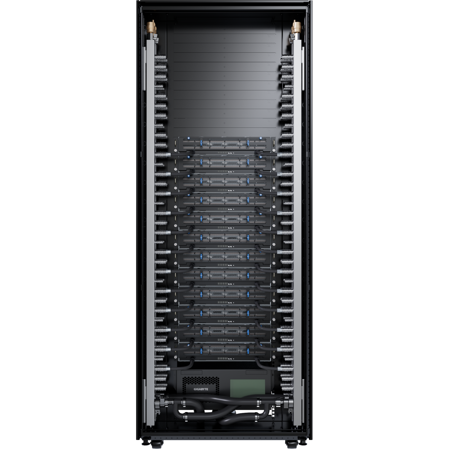 NVIDIA GB200 NVL4 GIGAPOD AI DLC Rack Scale Solution - GIGABYTE Global