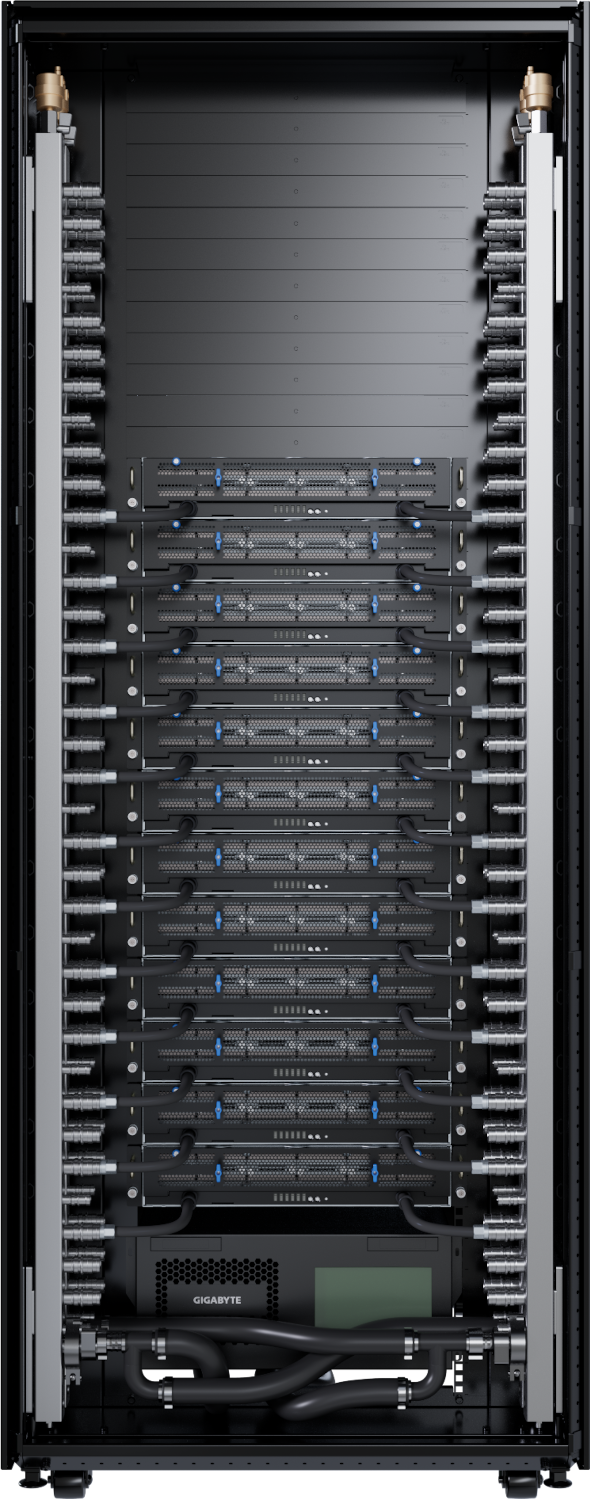 GIGAPOD AI DLC Rack Scale Solution - AI DLC Rack_NVIDIA GB200 NVL4