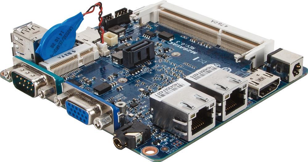 Intel Moon Island IoT Gateway Motherboard - MZBAYAG