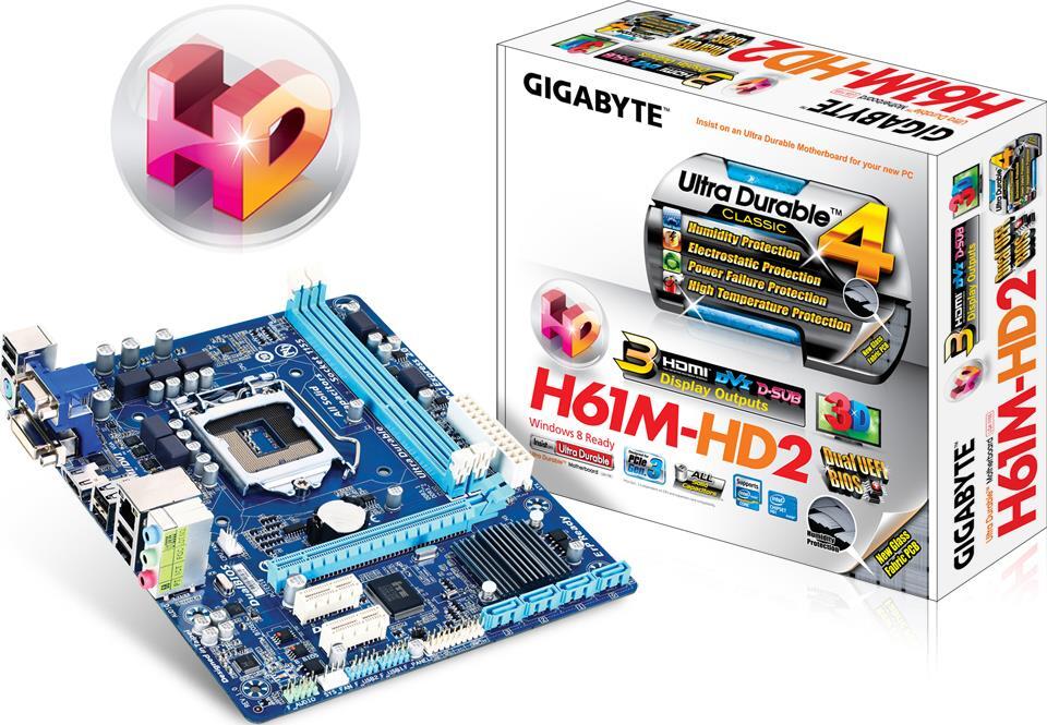 Mainboards - GA-H61M-HD2