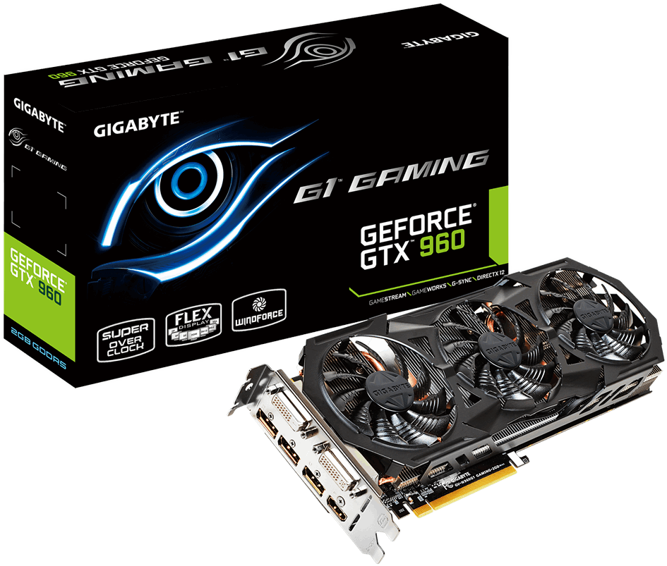 顯示卡 - GV-N960G1 GAMING-2GD