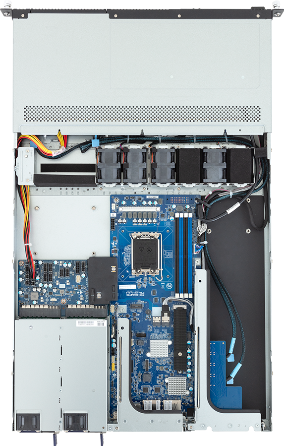 Rack Server - Intel® Xeon® 6300/E-2400 - 1U UP 4-Bay Gen4 NVMe/SATA - R133-X10-AAA2