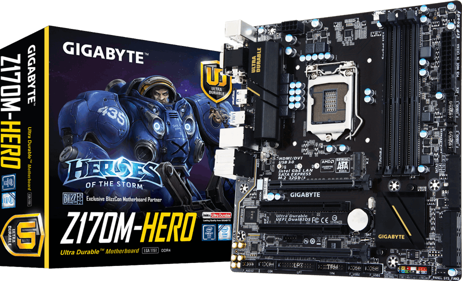 Motherboard - GA-Z170M-HERO