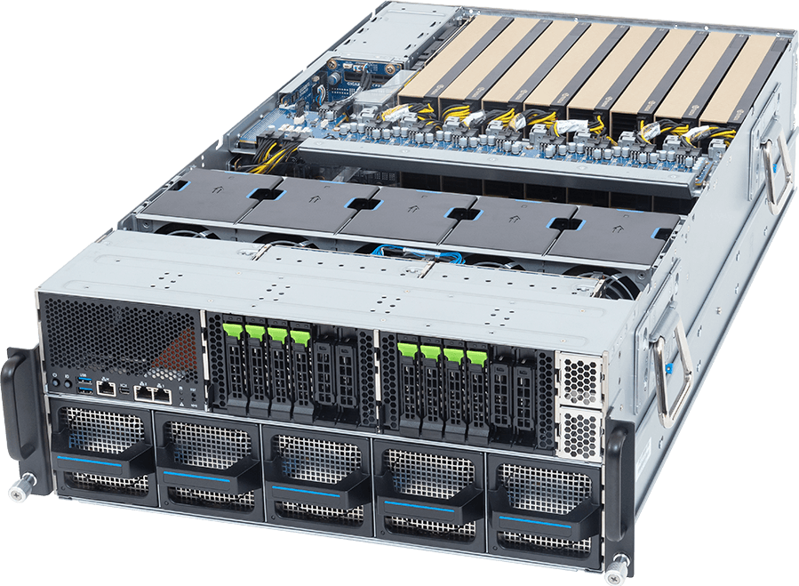 NVIDIA MGX™ Server - AMD EPYC™ 9005 Server Processors - 4U DP 8 x NVIDIA RTX PRO™ GPUs - XL43-ZX2-AAS1
