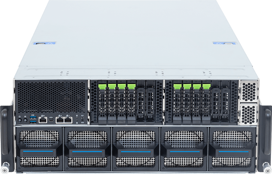 NVIDIA MGX™ Server - AMD EPYC™ 9005 Server Processors - 4U DP 8 x NVIDIA RTX PRO™ GPUs - XL43-ZX2-AAS1