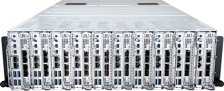 Blade Server - AMD EPYC™ 4005 & Ryzen™ 9000 - 3U 10-Blade 20-Node UP DLC - B353-C60-LAS1