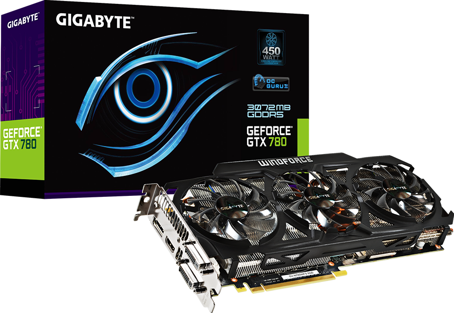 Placas de Vídeo - GV-N780WF3-3GD