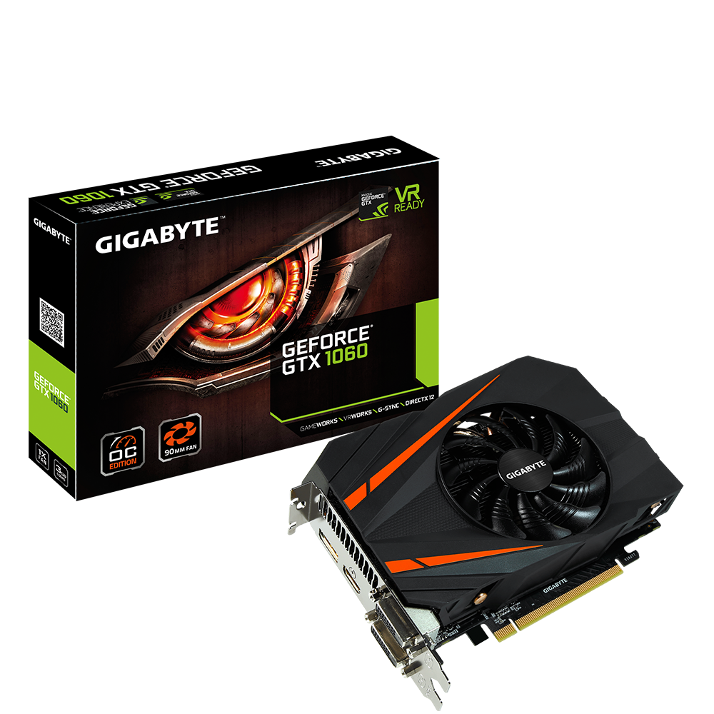 GeForce® GTX 1060 Mini ITX OC 3G - GIGABYTE Global