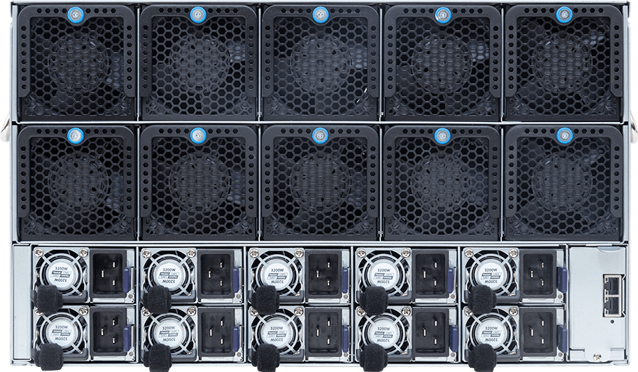 Blade Server - Intel® Xeon® 6 Processors - 6U 10-Node DP 20-Bay E3.S Gen5 NVMe - B684-A80-AAS1