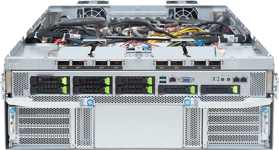 ORV3 GPU Server - Intel® Xeon® 6700/6500-Series Processors - 4OU DP NVIDIA HGX™ B300 DLC - TO46-SD3-LA07