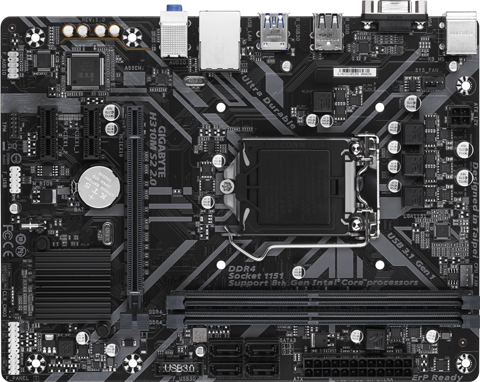 H310M S2 2.0 (Rev. 1.0) - GIGABYTE Global