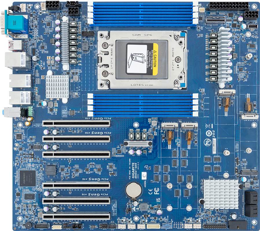 Motherboard - AMD Ryzen™ Threadripper™ PRO 9000/7000 WX - E-ATX UP - MH53-G40