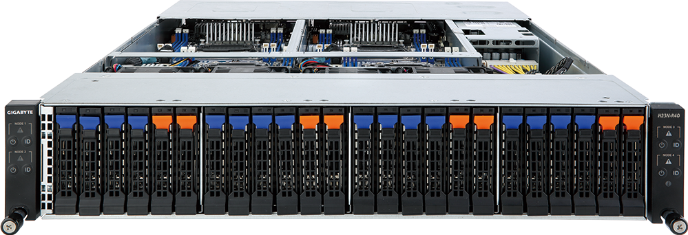 2U 4 Nodes High Density NVMe Rack Server - H23N-R4O