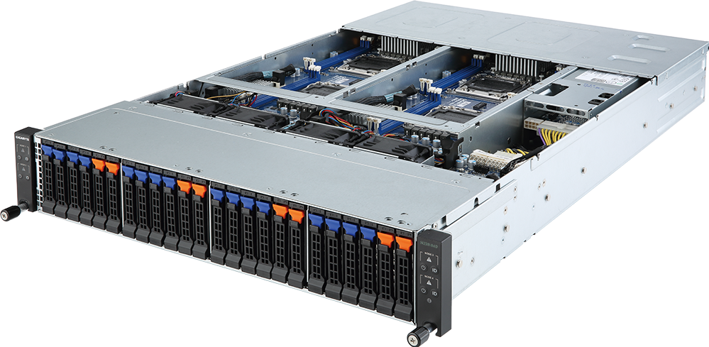 2U 4 Nodes High Density NVMe Rack Server - H23N-R4O