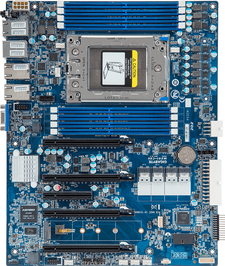 Motherboard - AMD EPYC™ 7002/7001 - ATX UP - MZ01-CE0
