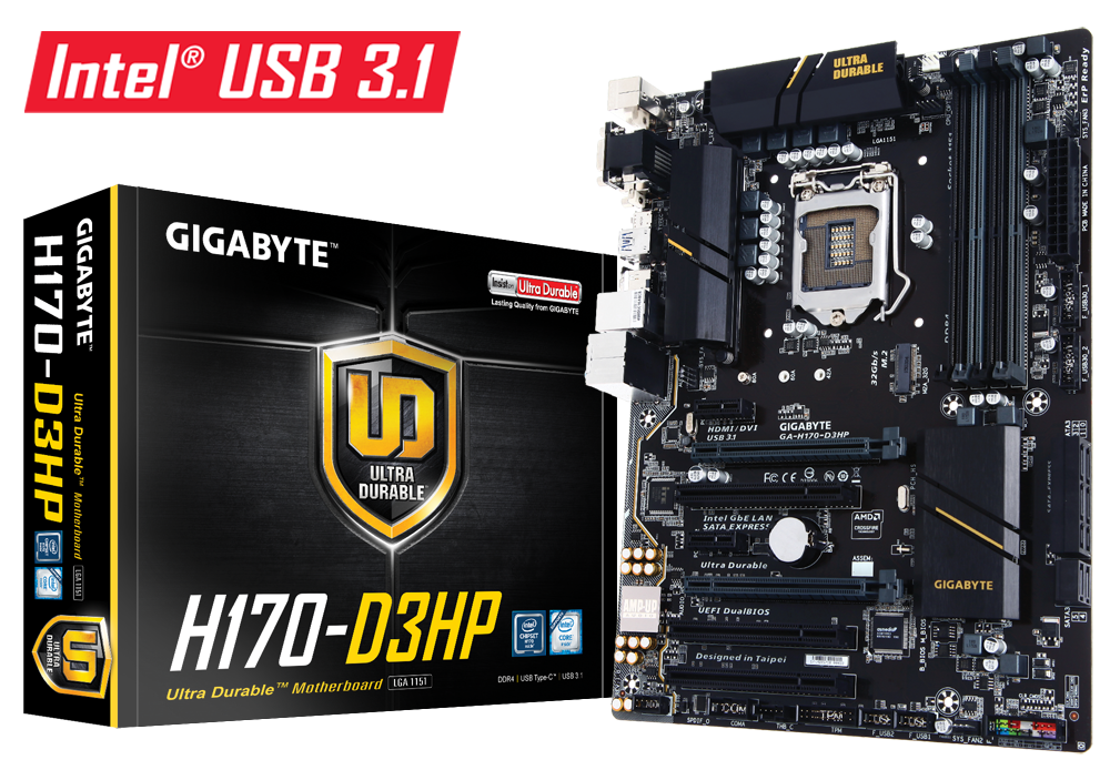 GA-H170-D3HP (Rev. 1.0) - GIGABYTE Global