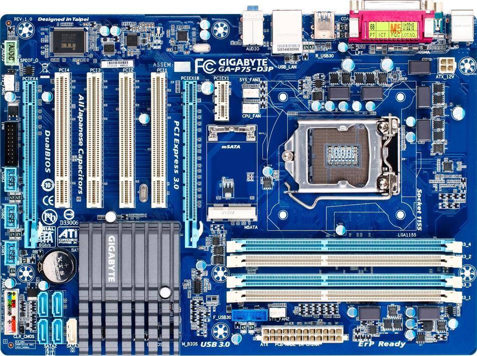 Tarjetas Madre - GA-P75-D3P