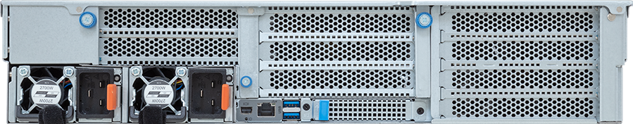 Rack Server - AMD EPYC™ 9005/9004 - 2U DP 4 x PCIe Gen5 GPUs - R283-ZF1-AAL1