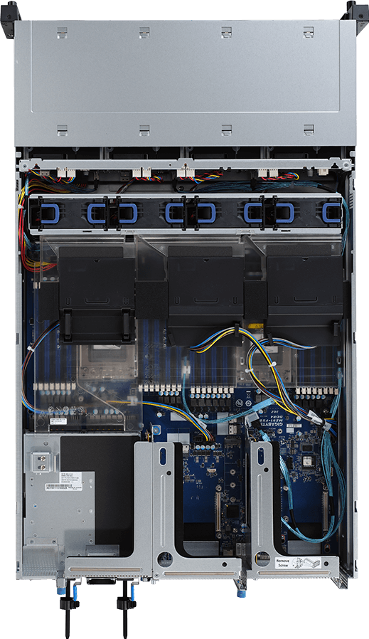 Rack Server - AMD EPYC™ 7002/7001 - 2U DP 2 x PCIe Gen3 GPUs - R281-Z94