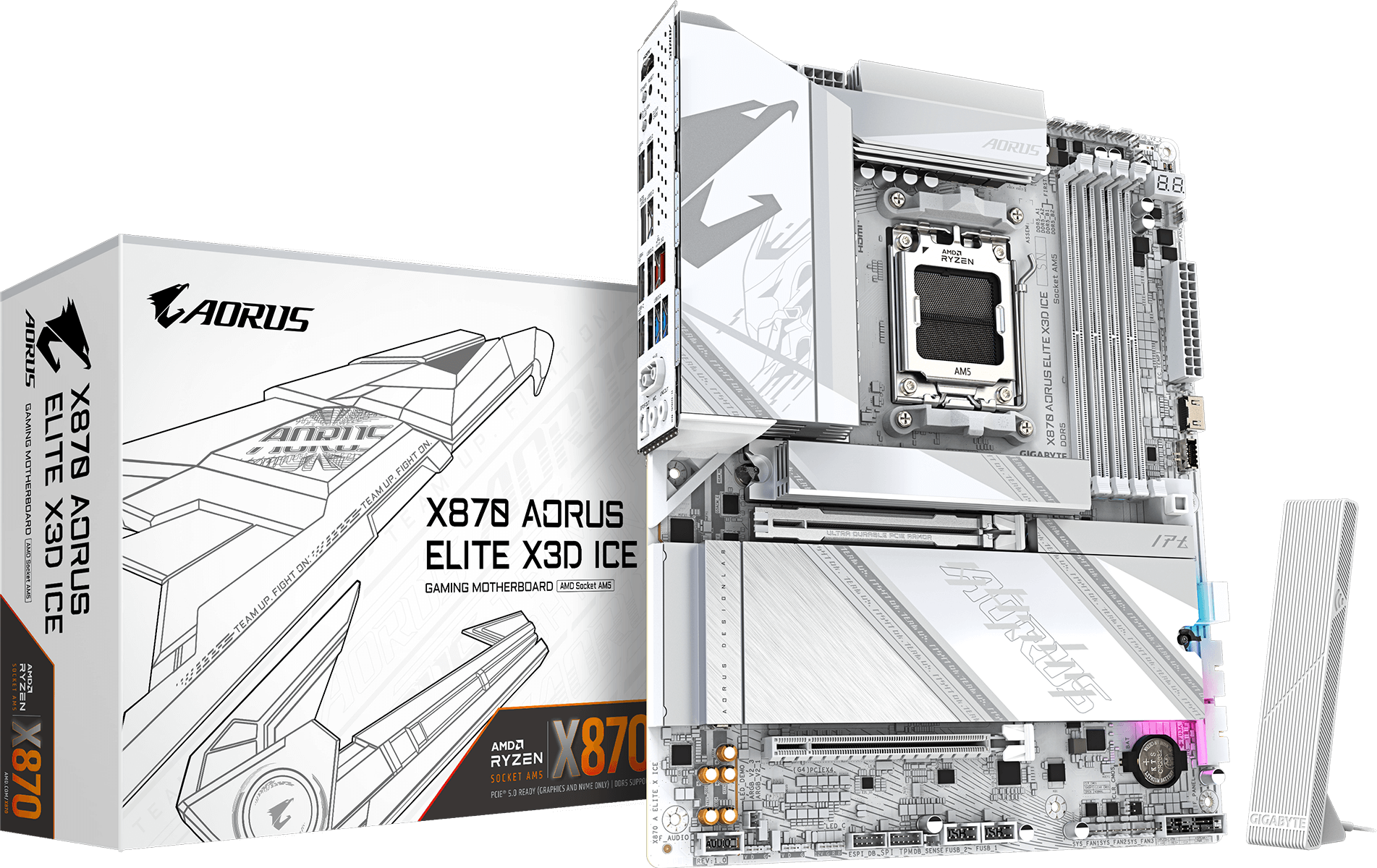 X870 AORUS ELITE X3D ICE