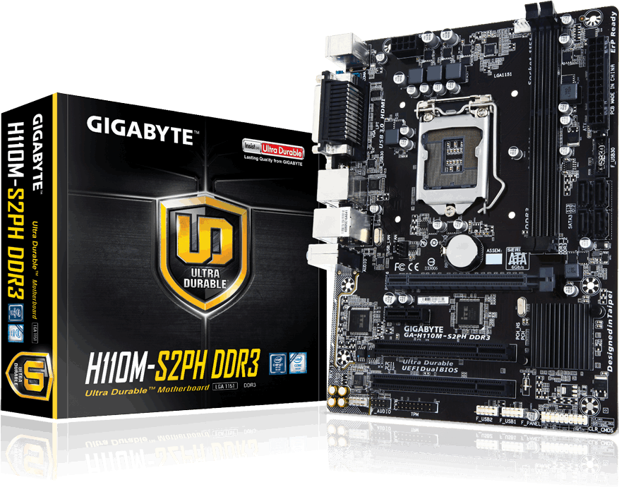 Tarjetas Madre - GA-H110M-S2PH DDR3