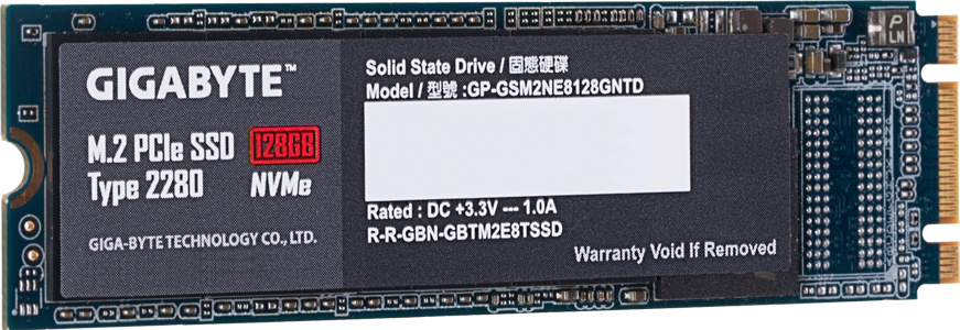 SSD - GIGABYTE M.2 PCIe SSD 128GB