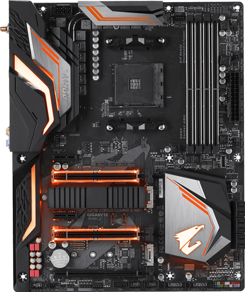 主機板 - X470 AORUS GAMING 5 WIFI