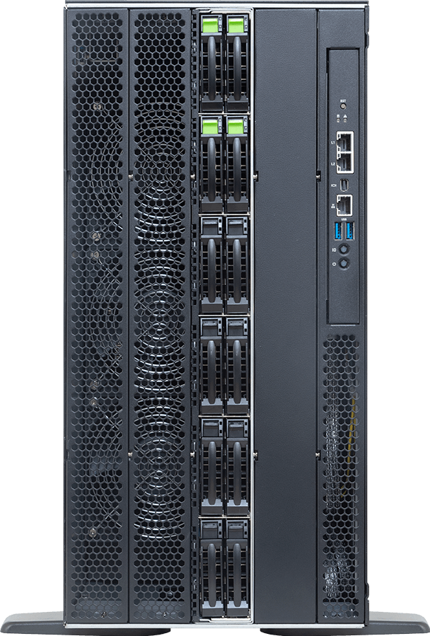 GPU Workstation - AMD EPYC™ 9005/9004 - UP 4 x PCIe Gen5 GPUs DLC - W793-ZU0-LA71