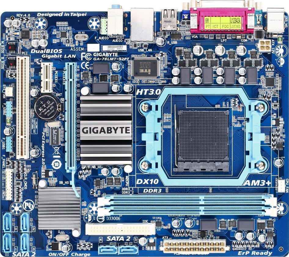 Motherboard - GA-78LMT-S2PT