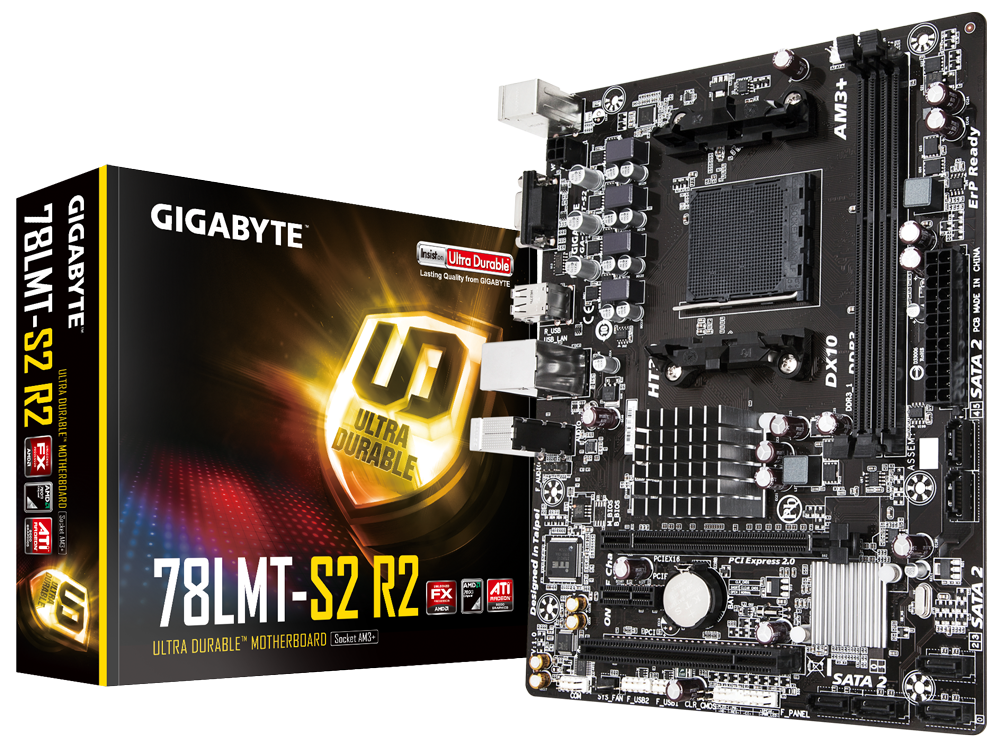 GA78LMTS2 R2 (Rev. 1.0) Specyfikacja Płyty główne GIGABYTE