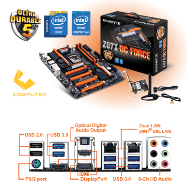 GIGABYTE 8 Series Overclocking Motherboards