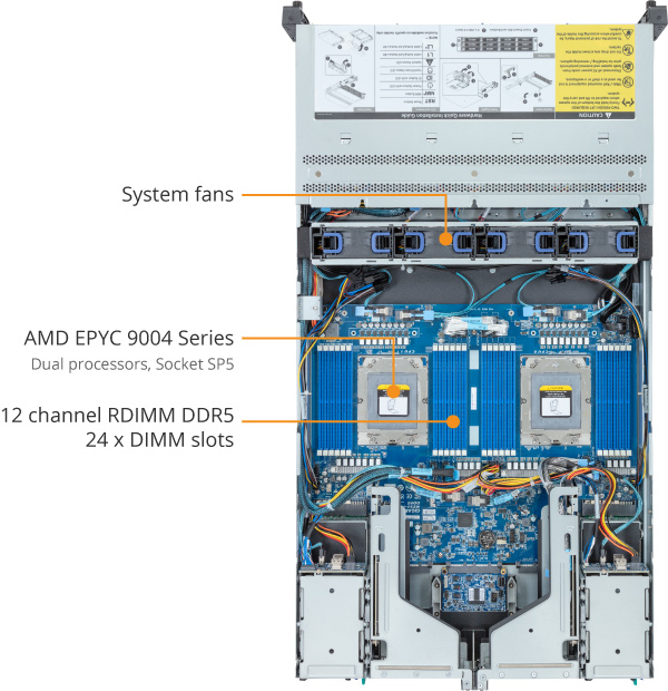 R283-Z93-AAF1 (rev. 1.x) | Rack Servers - GIGABYTE Global R283-Z93-AAF1 (rev. 1.x) | Rack Servers - GIGABYTE Global