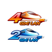 4 / 2 Gigabit LAN