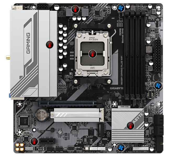 GIGABYTE B650M GAMING PLUS WIFI matična ploča