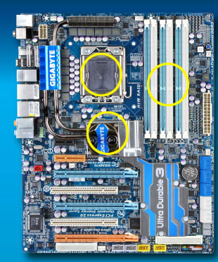 gigabyte ultra durable bios jumper