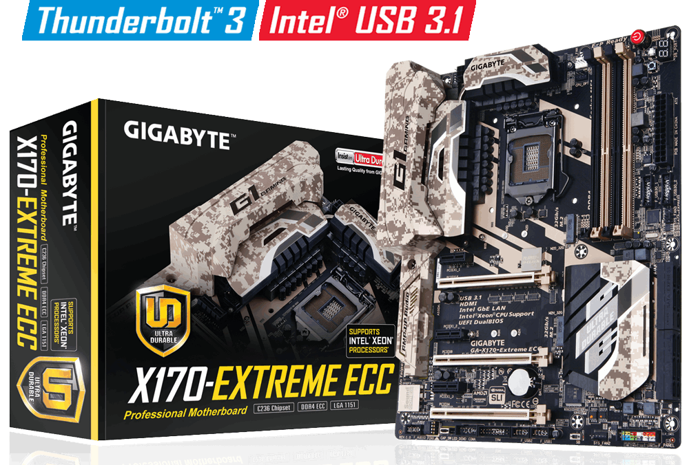 Review Gigabyte X170-Extreme ECC 2 Review Gigabyte X170-Extreme ECC 2