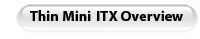 GIGABYTE Thin Mini ITX Motherboards