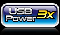 USB Power 3x