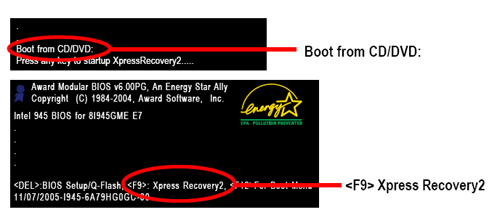 Gigabyte Xpress Recovery2